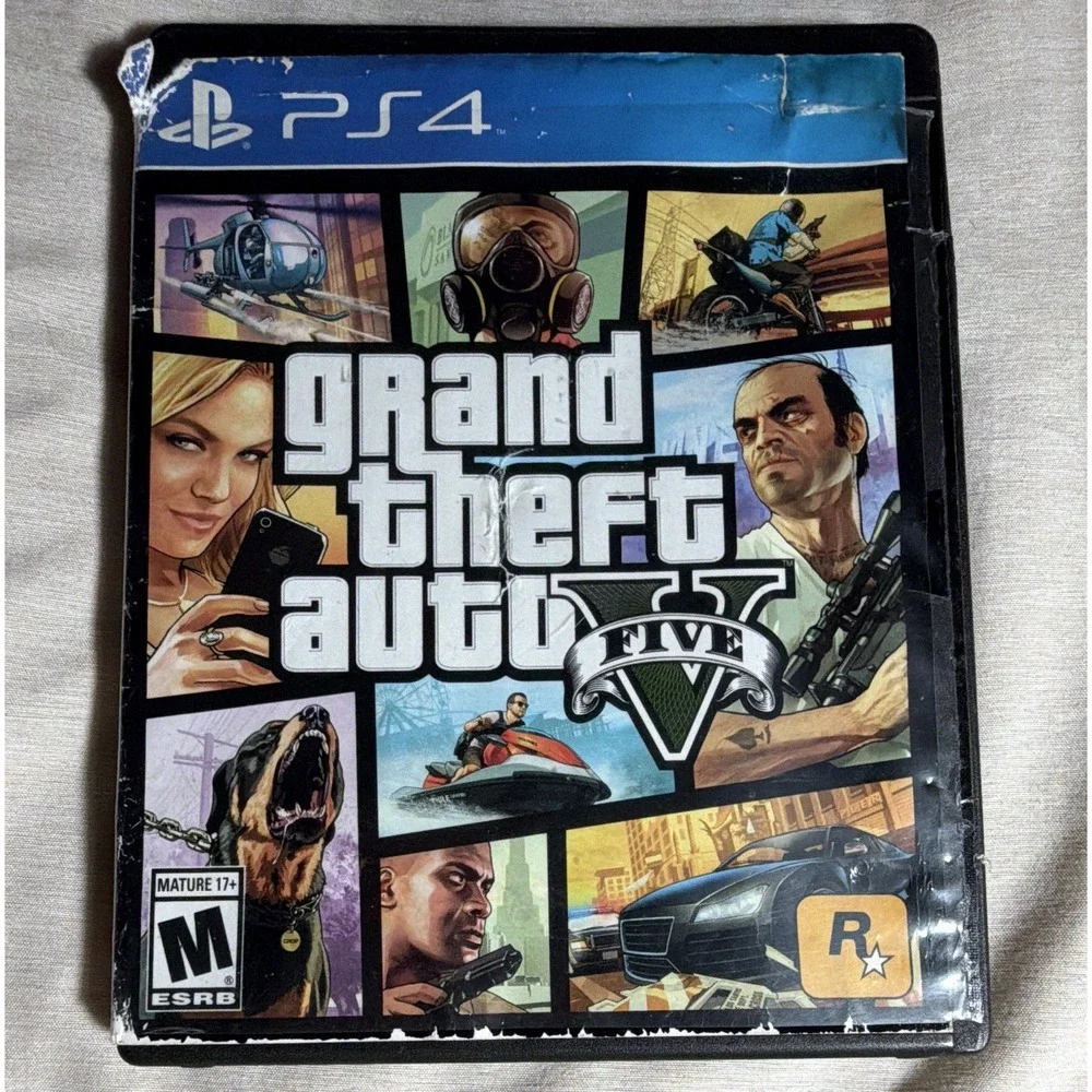 Sony Grand Theft Auto V GTA 5 Sony PlayStation 4 DVD Keep Case - Case Only